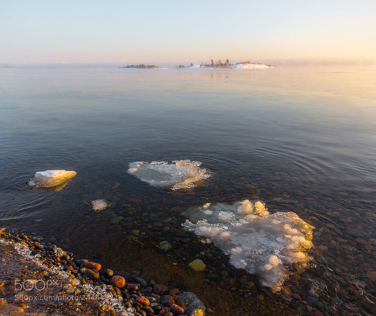 Canon EOS 60D sample photo. The ice on lake photography