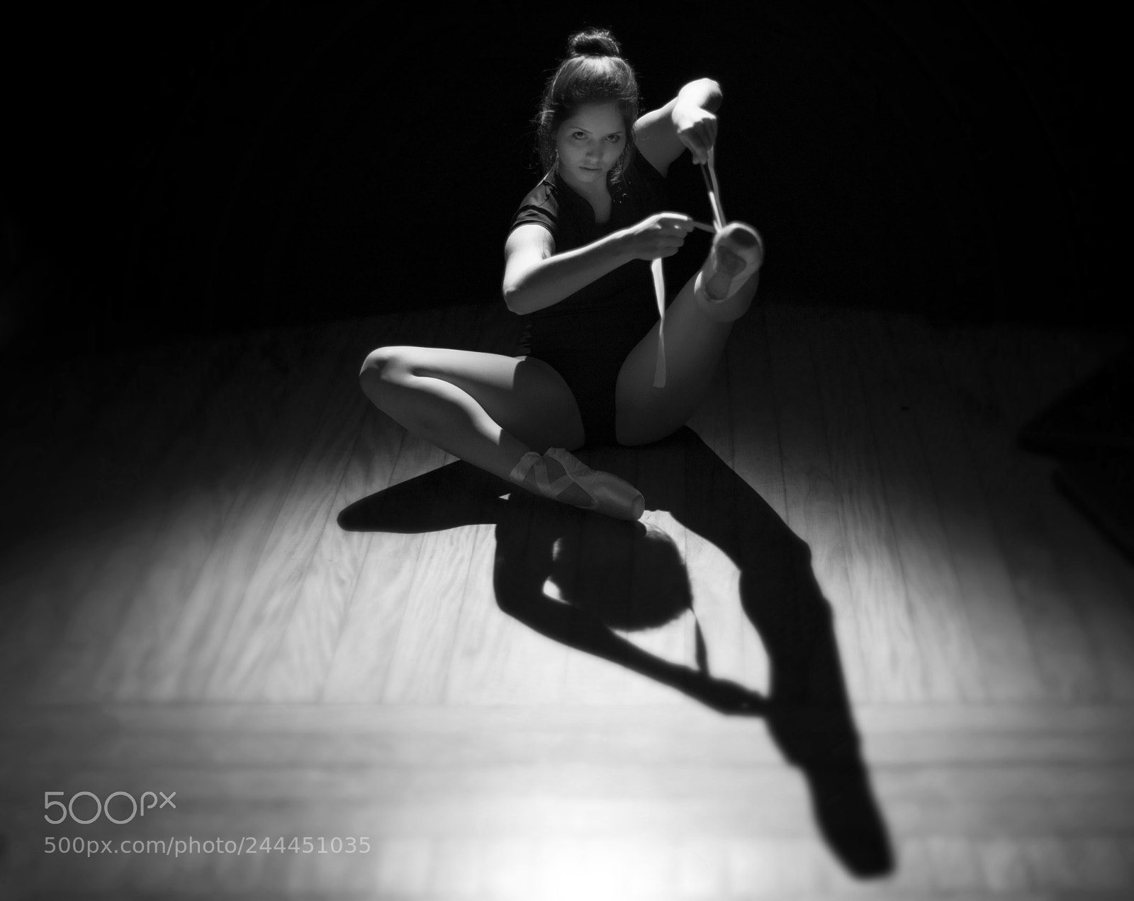 Sony a7R II sample photo. Ballerina in backlight photography