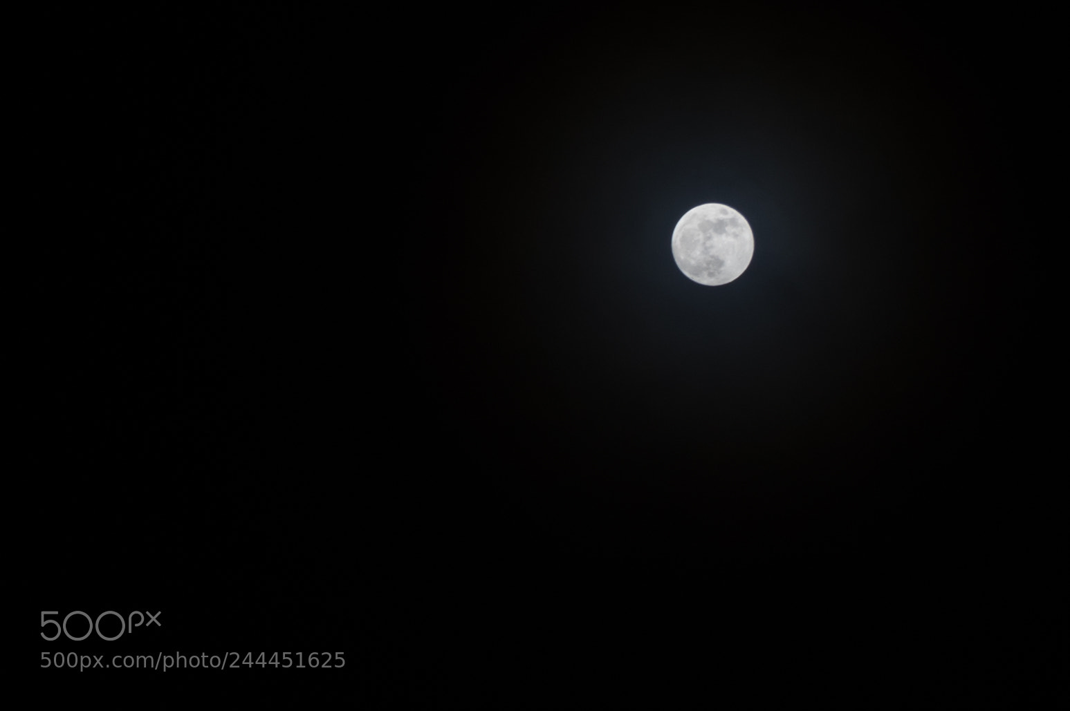 Sony a7 II sample photo. Moon photography