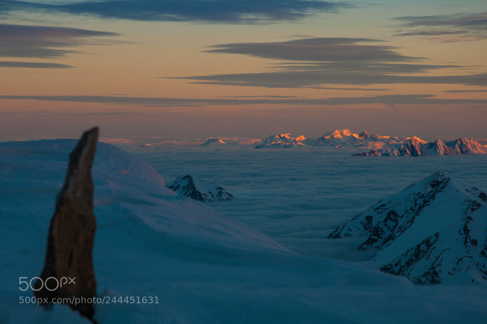 Nikon D90 sample photo. Sonnenaufgang in den alpen photography