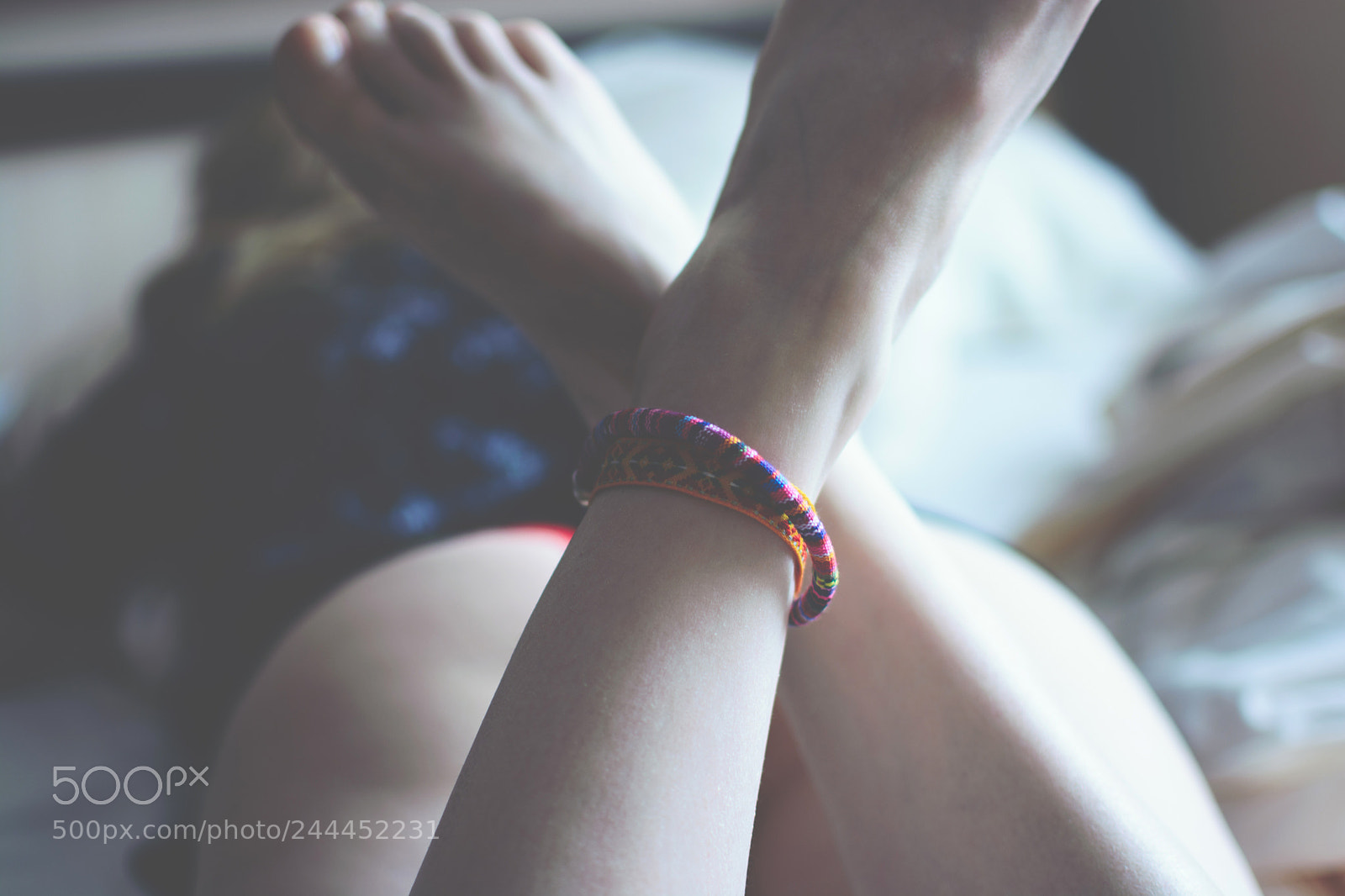 Nikon D7100 sample photo. Girl with colorful bracelets photography