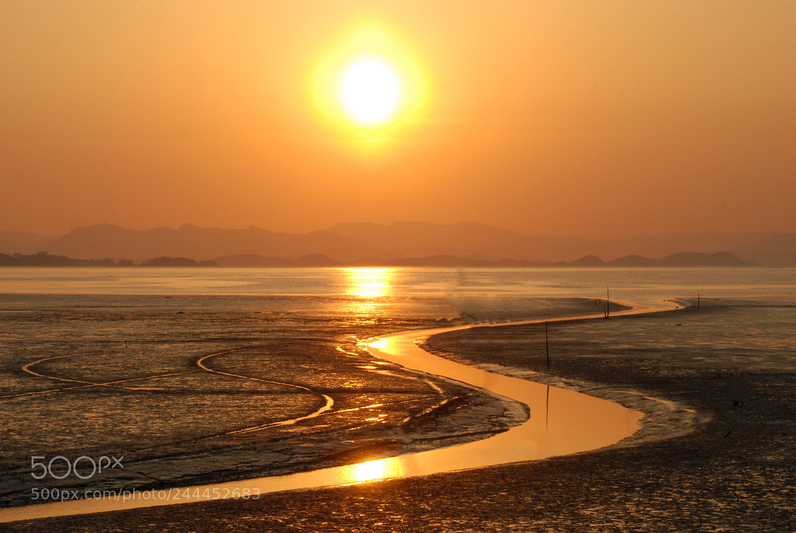 Nikon D80 sample photo. Sunset at yoza bay photography