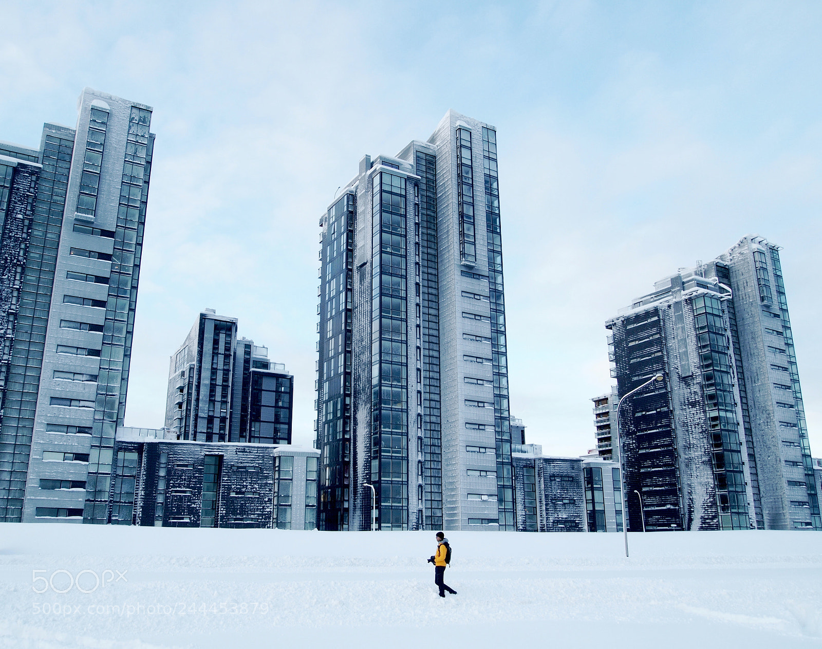 Olympus PEN E-P1 sample photo. Snowbound photographer photography