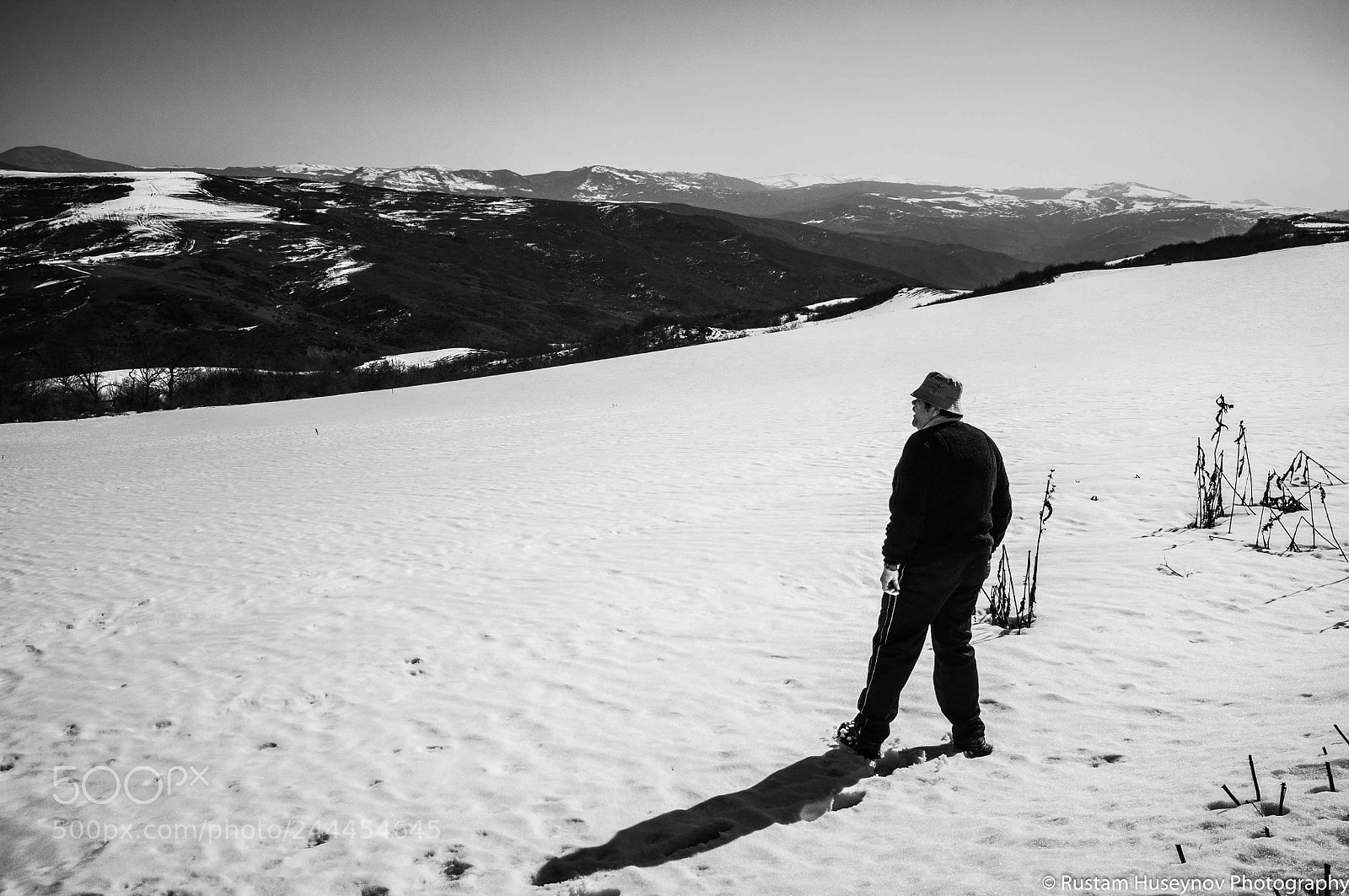 Fujifilm FinePix X100 sample photo. Winter shadow photography