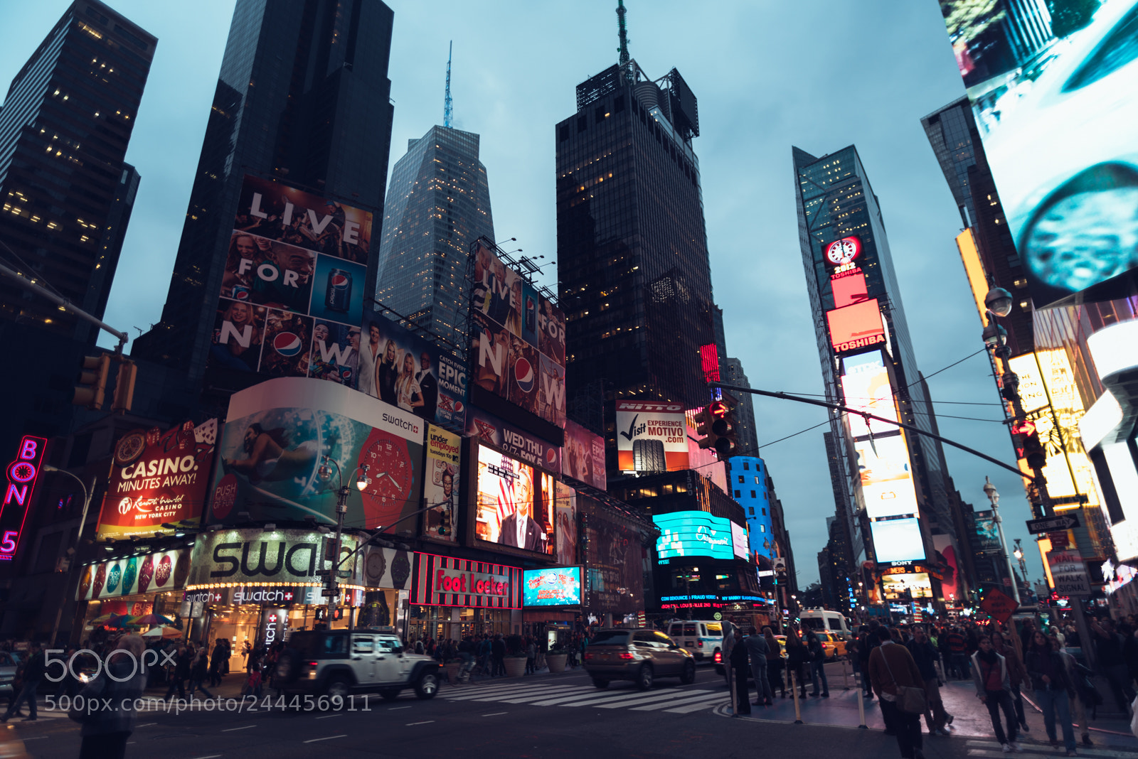 Nikon D800 sample photo. Times square - manhattan photography