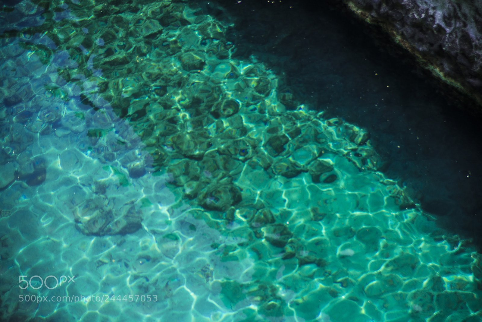 Nikon D800 sample photo. Green sea of milos photography