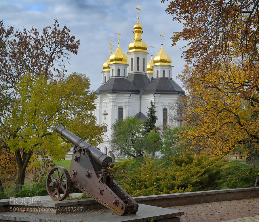 Fujifilm X-E1 sample photo. St. catherine church. photography