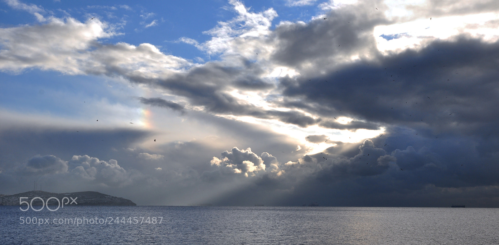 Nikon D90 sample photo. Storm in marmor sea photography