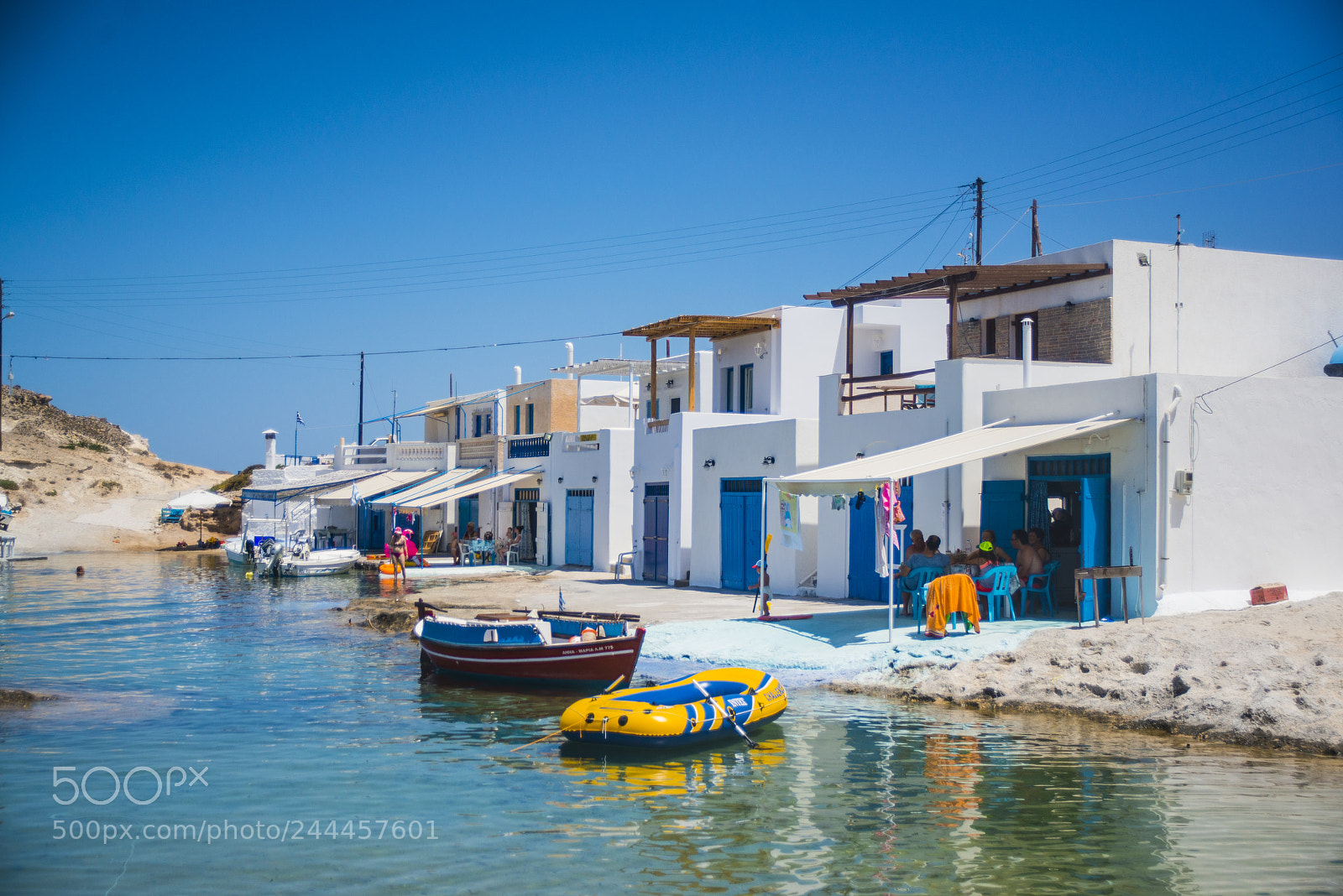 Nikon D800 sample photo. Summer in milos photography