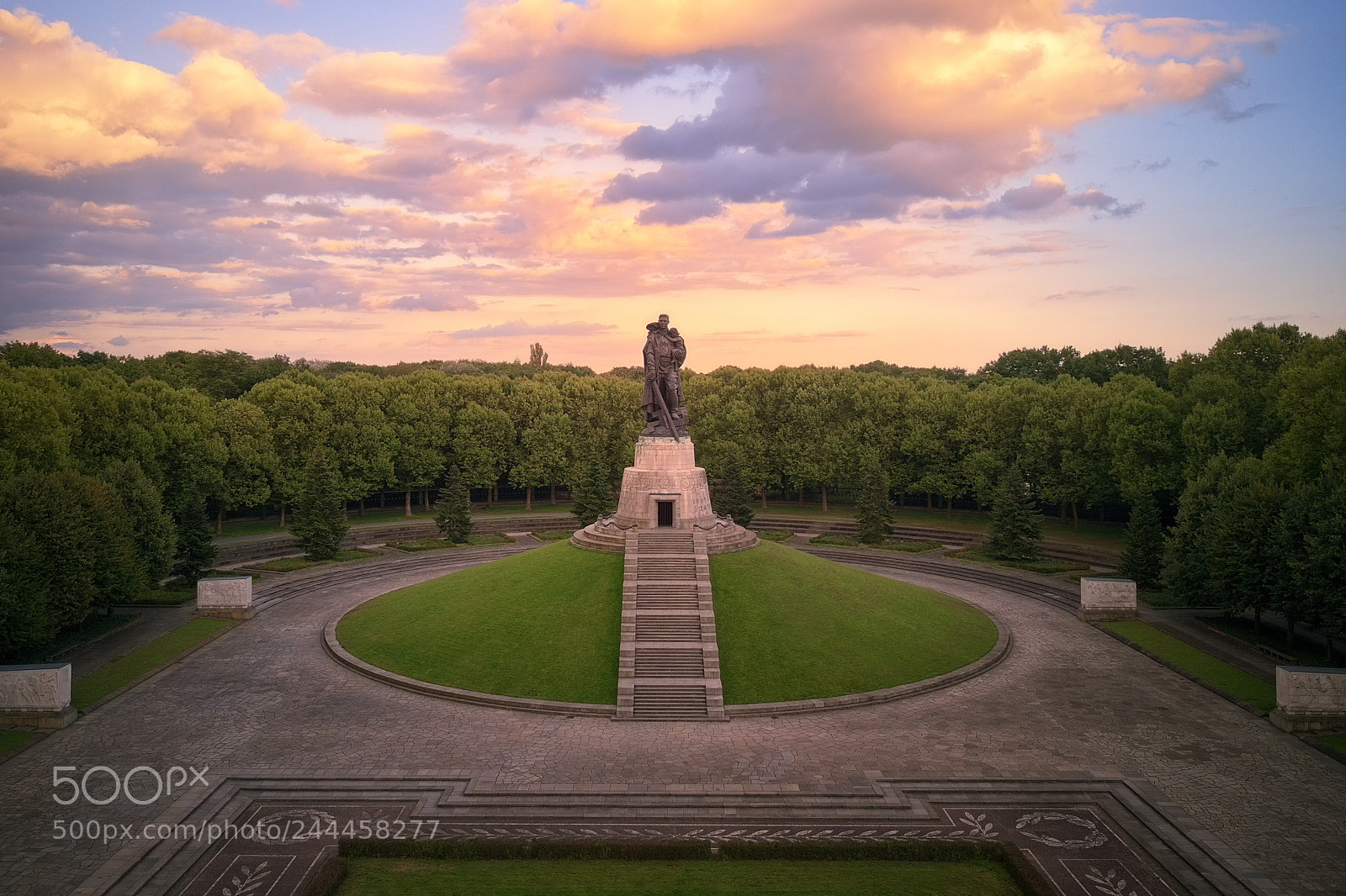 DJI FC220 sample photo. Treptow photography