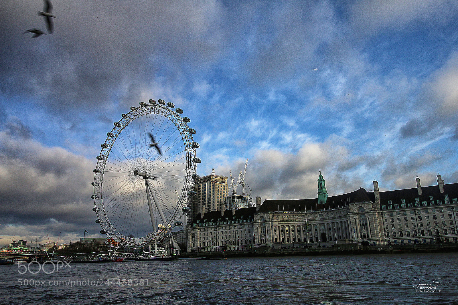 Canon EOS 70D sample photo. London eye view from photography