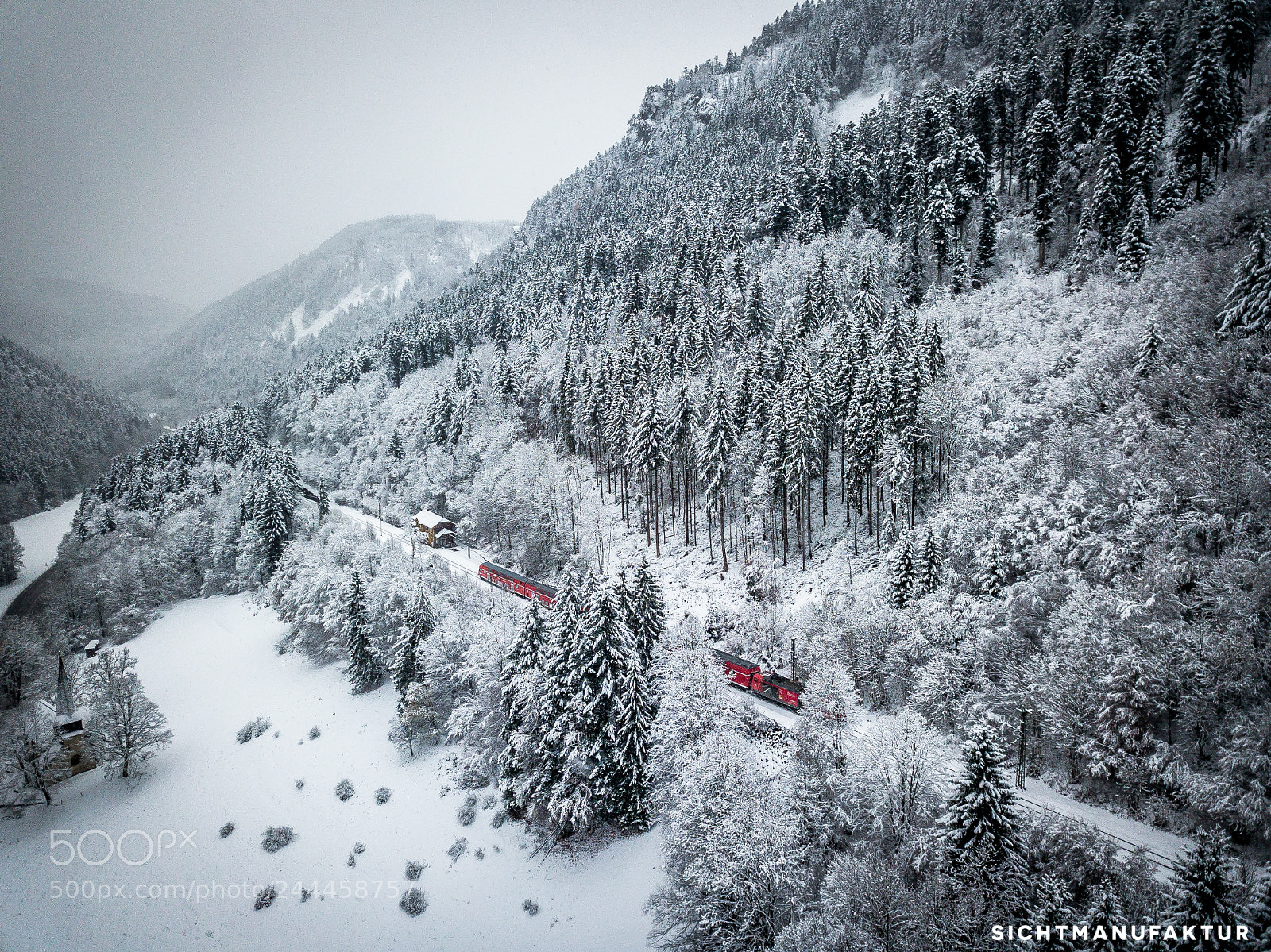 DJI FC220 sample photo. Ravennaschlucht photography