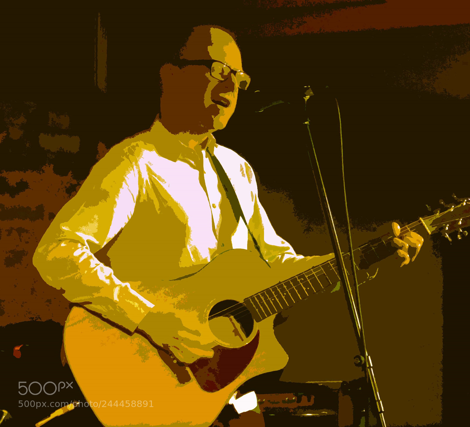 Panasonic Lumix DMC-ZS30 (Lumix DMC-TZ40) sample photo. John & guitar photography