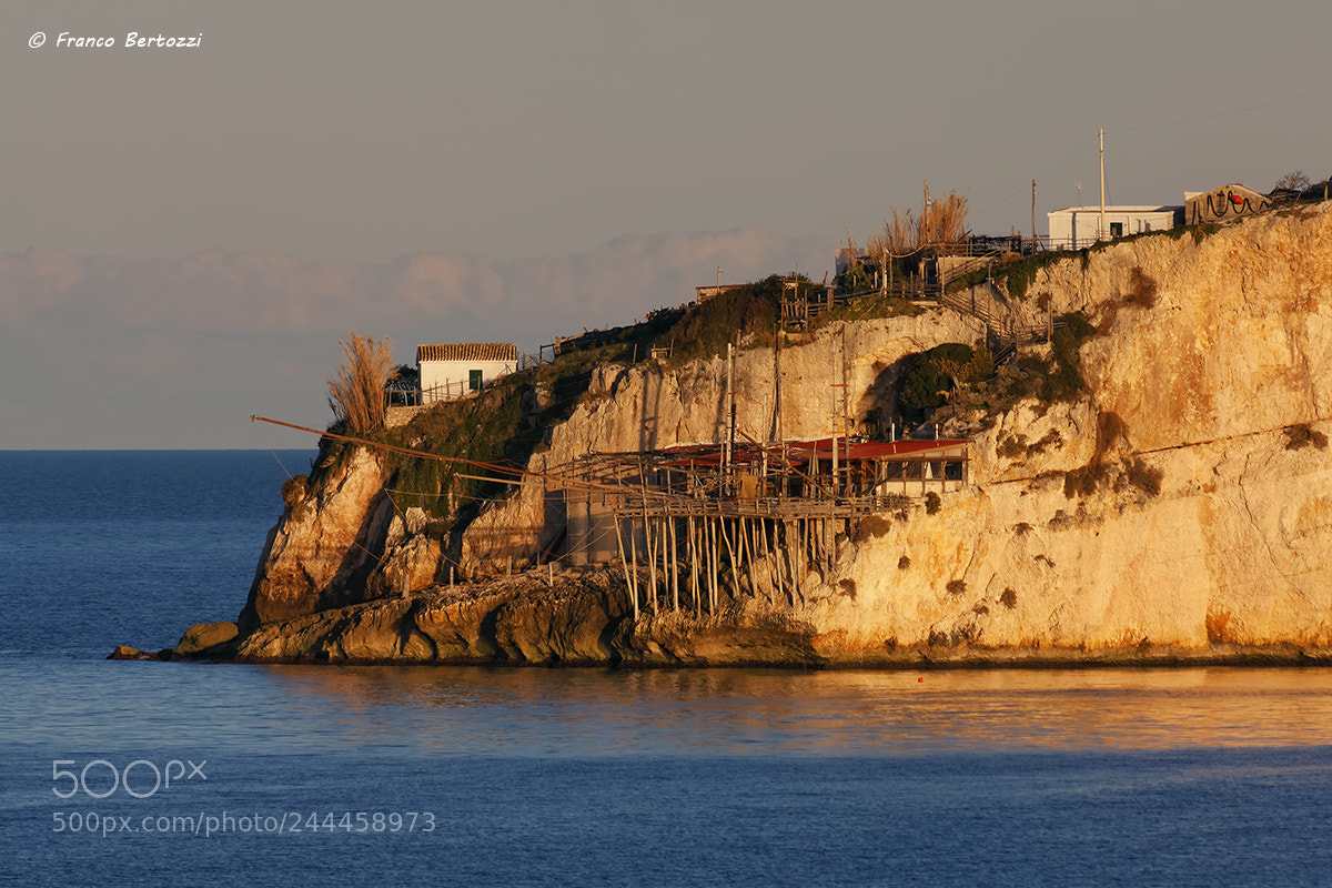 Canon EOS 50D sample photo. Peschici trabucco garganico photography