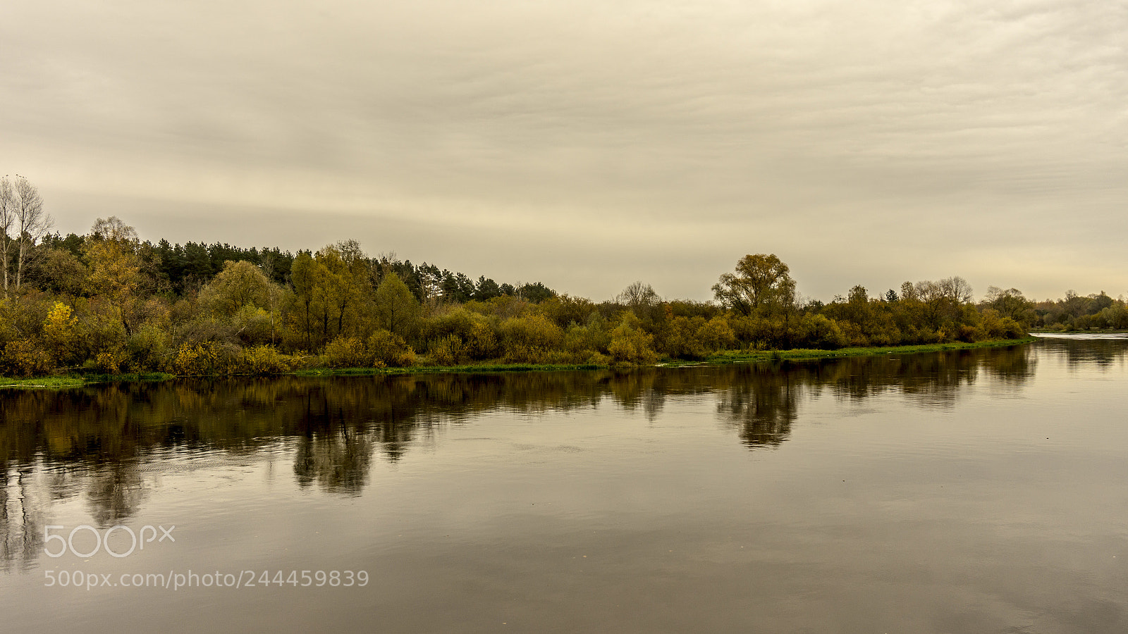 Sony Alpha a5000 (ILCE 5000) sample photo. Landscape on the river photography