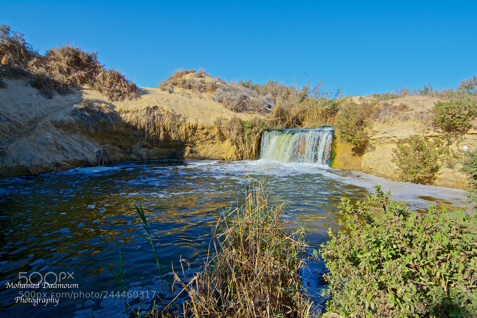 Nikon D7100 sample photo. Water fall - wadi photography