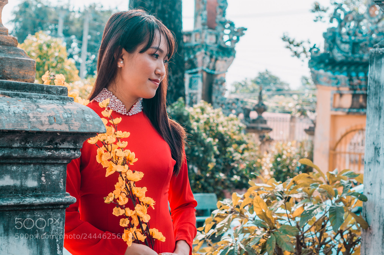 Nikon D7100 sample photo. Áo dài photography