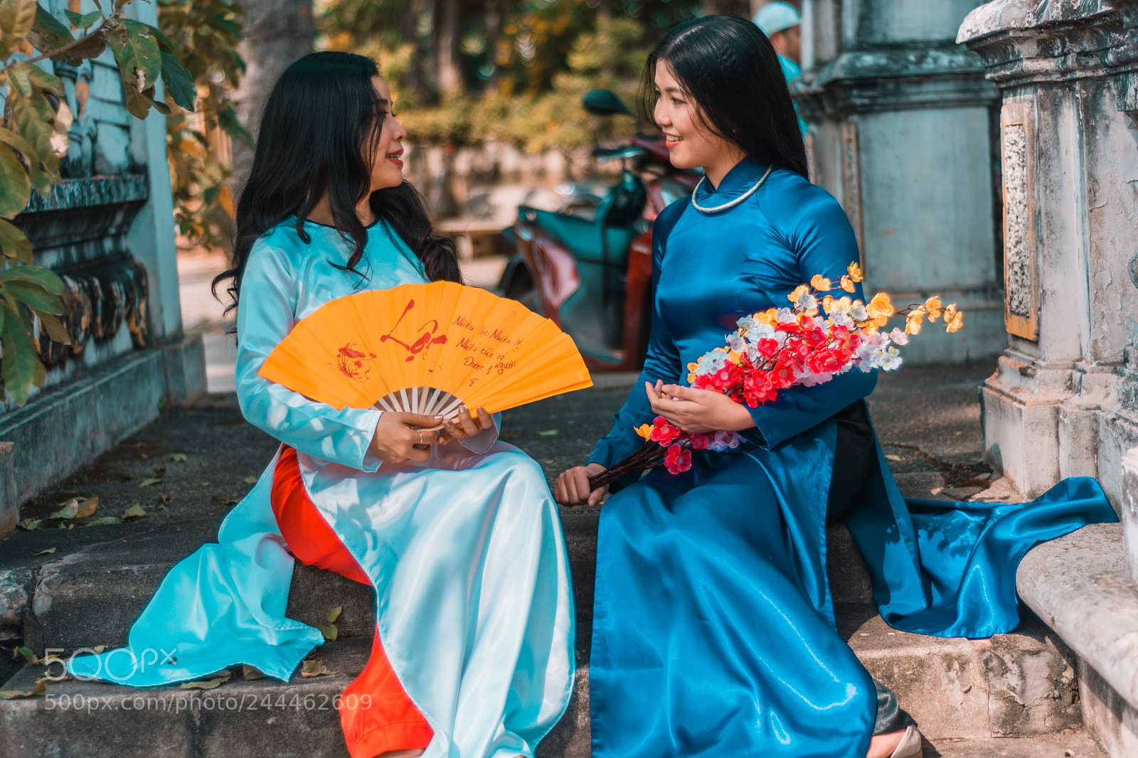 Nikon D7100 sample photo. Áo dài photography