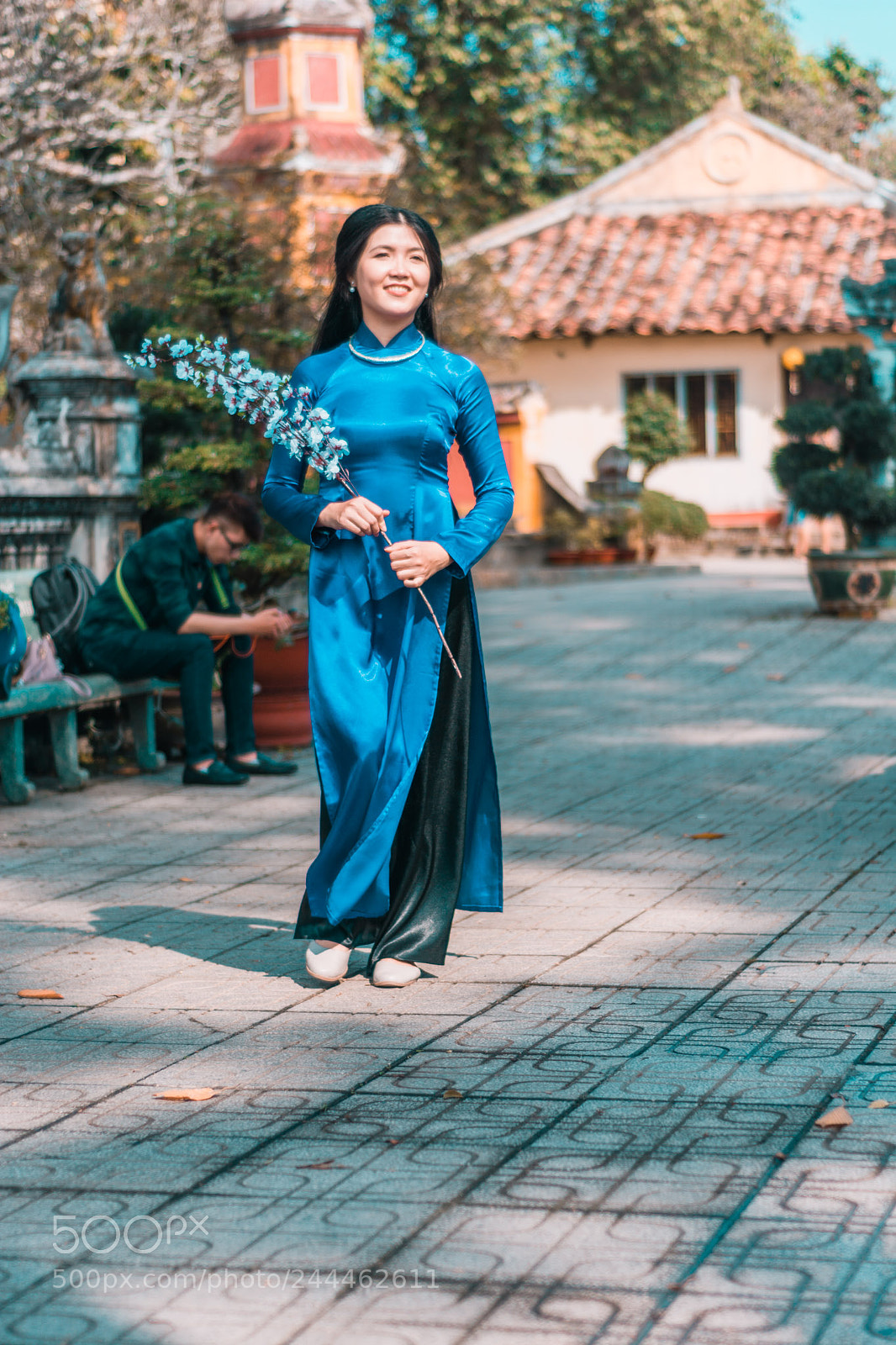 Nikon D7100 sample photo. Áo dài photography