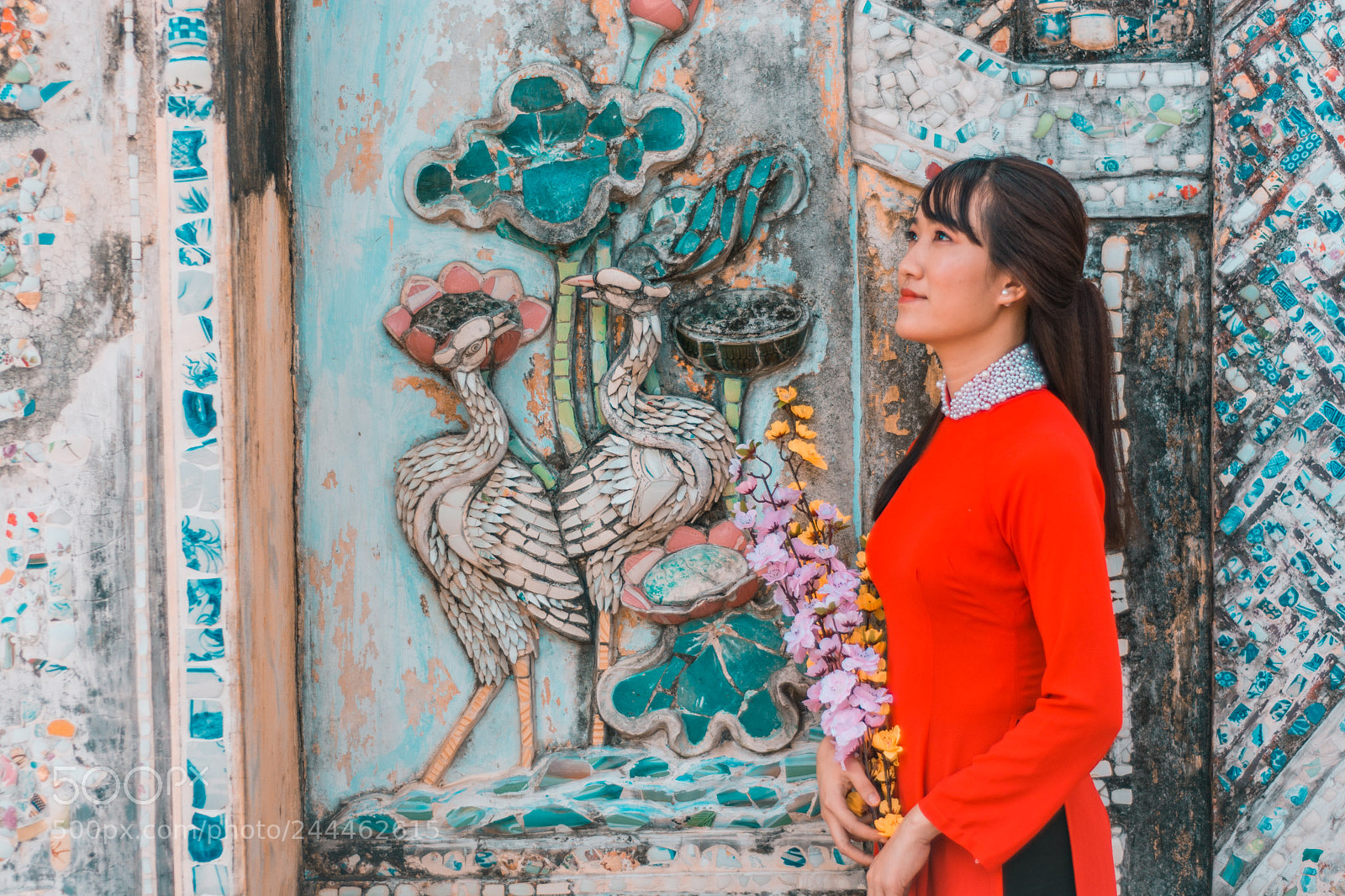 Nikon D7100 sample photo. Áo dài photography