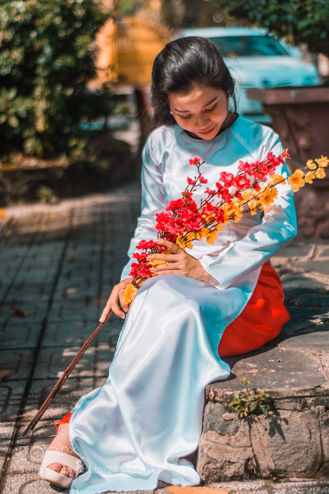 Nikon D7100 sample photo. Áo dài photography