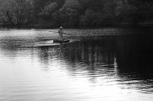 Canon EF 24-70mm F2.8L USM sample photo. Fisherman photography