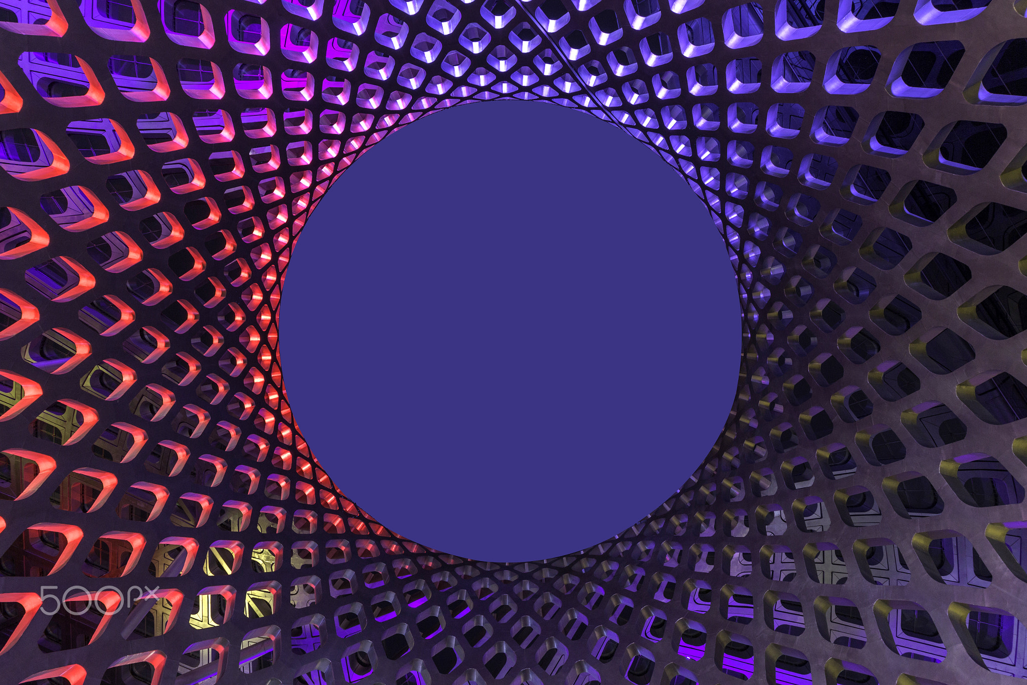 Geometric art of modern architecture