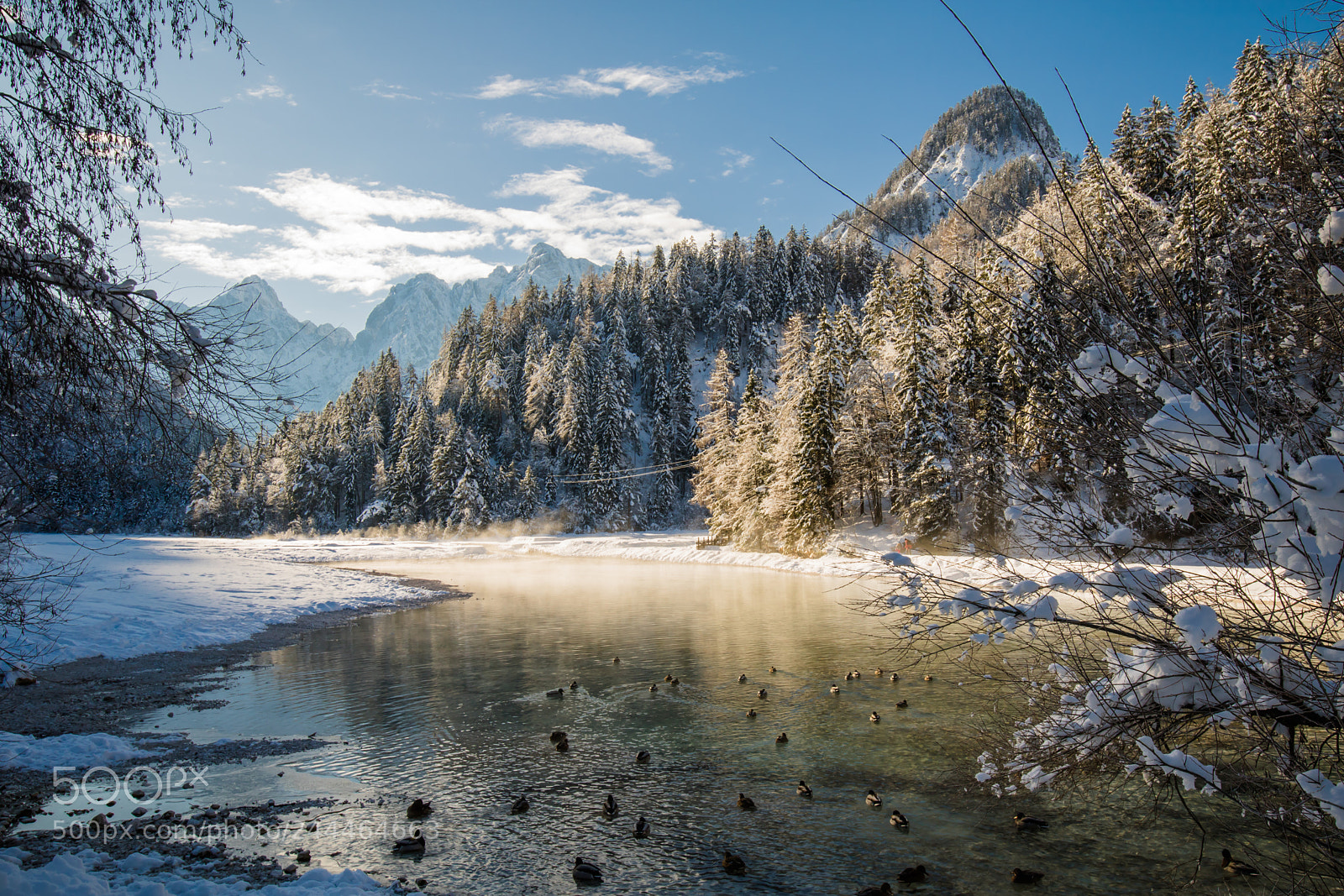 Canon EOS 760D (EOS Rebel T6s / EOS 8000D) sample photo. Idyllic winter scenery photography