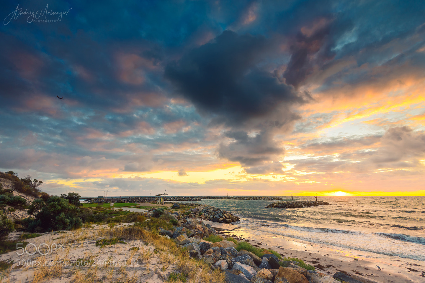 Nikon D800 sample photo. West beach sunset photography