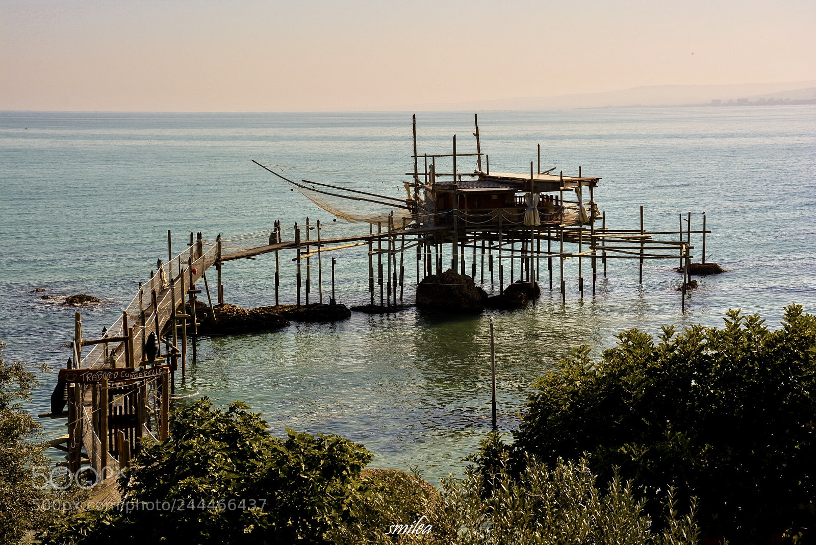 Nikon D7100 sample photo. Trabocco a vasto marina photography