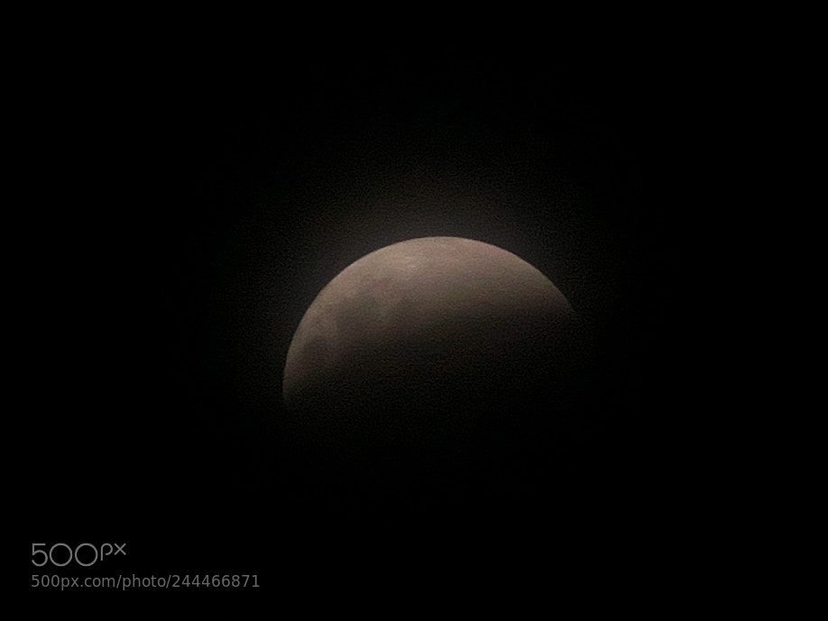 Panasonic Lumix DMC-G7 sample photo. Lunar eclipse photography
