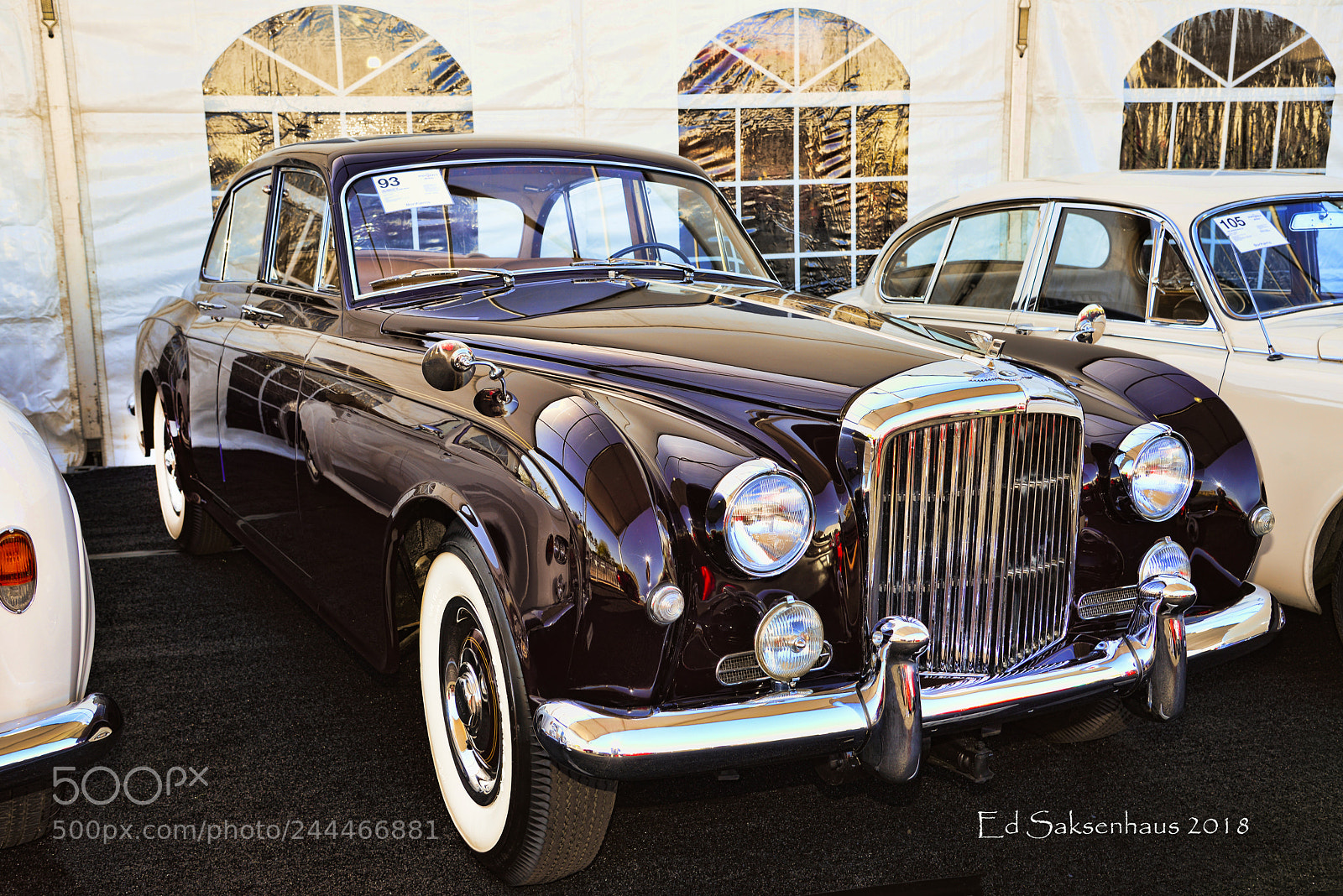 Nikon D800 sample photo. 1961 bentley s2 continental photography
