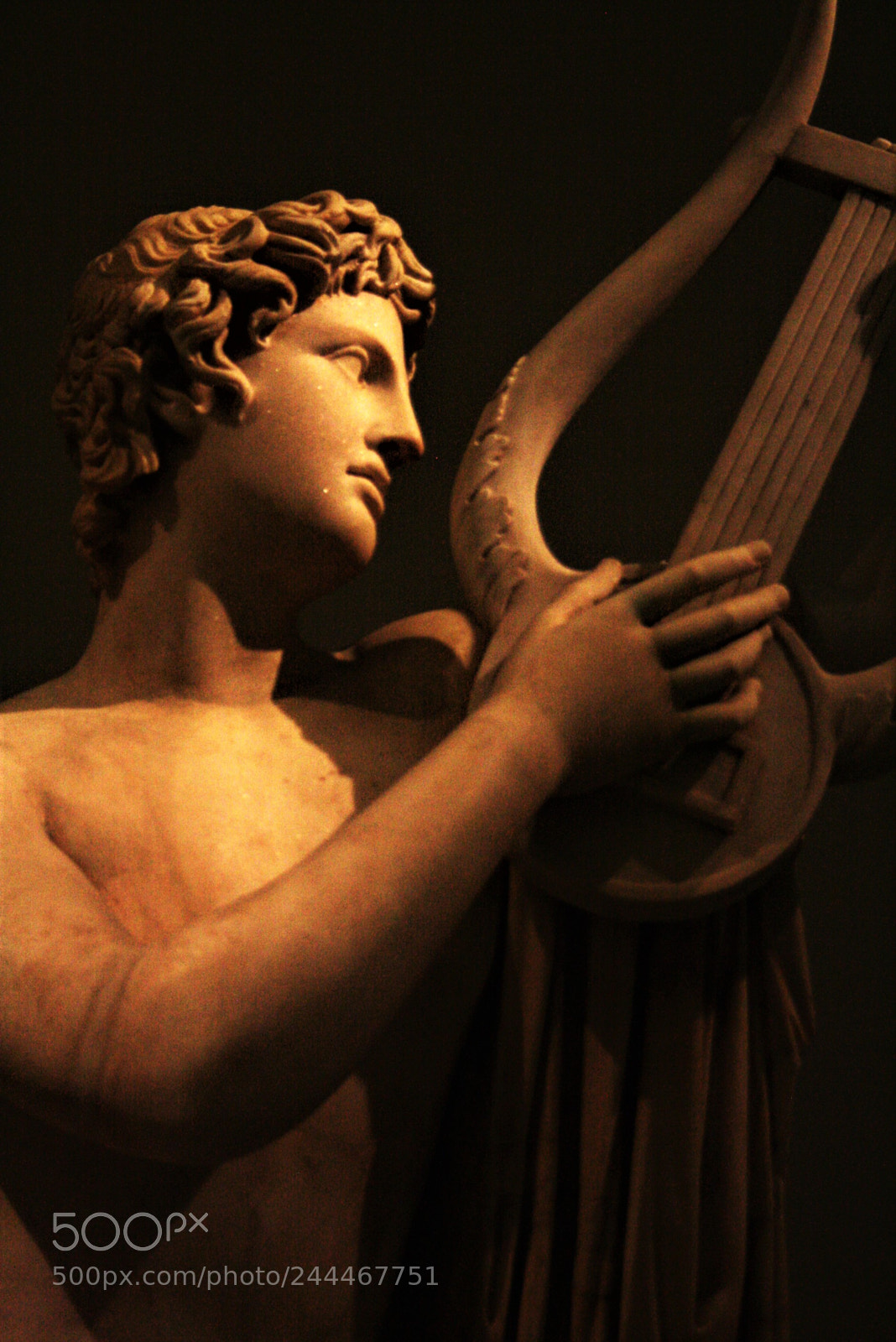 Canon EOS 1000D (EOS Digital Rebel XS / EOS Kiss F) sample photo. Apollo and the lyre photography