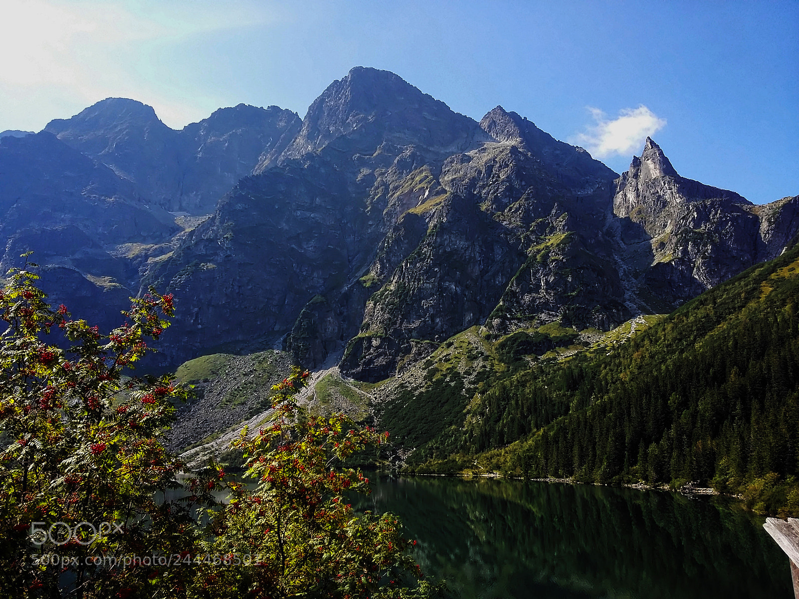 Samsung Galaxy A3 sample photo. Morskie oko photography