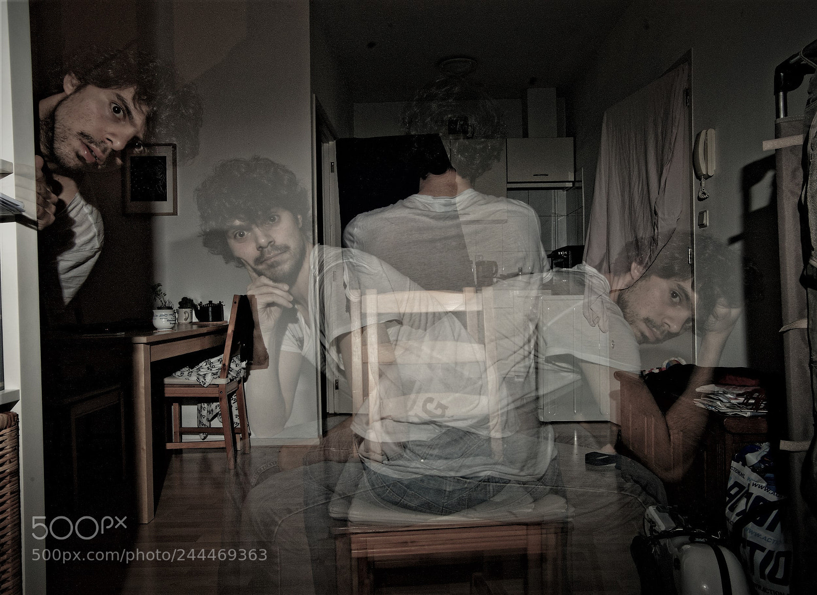 Sony Alpha DSLR-A850 sample photo. Self-portrait photography