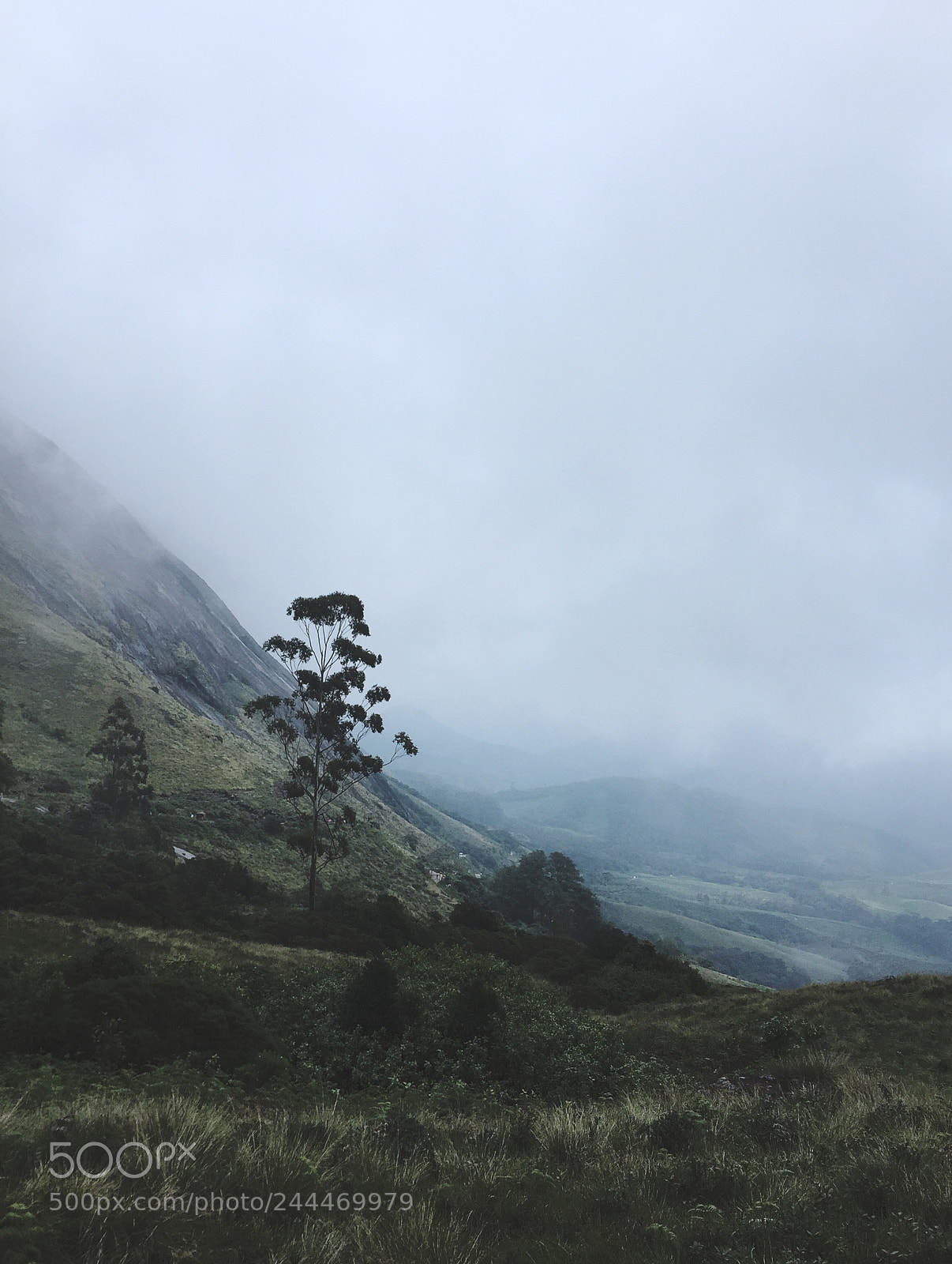 Apple iPhone 6 sample photo. Cloudy mountains in kerala photography