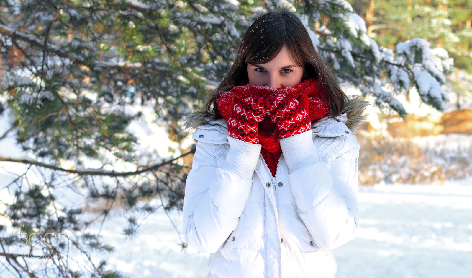 Nikon D7200 sample photo. Winter girl photography