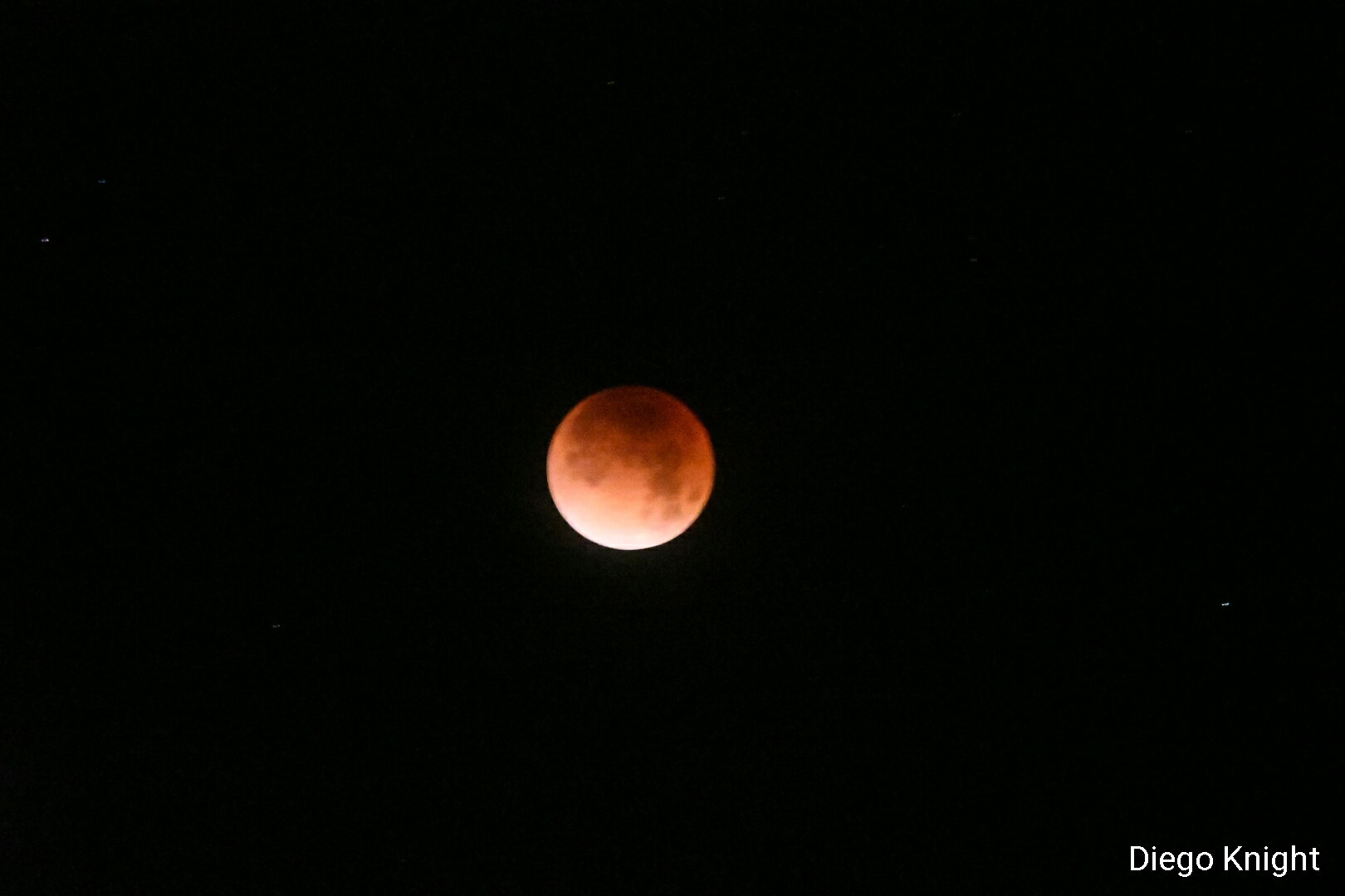 Nikon D500 sample photo. Super blue blood moon photography