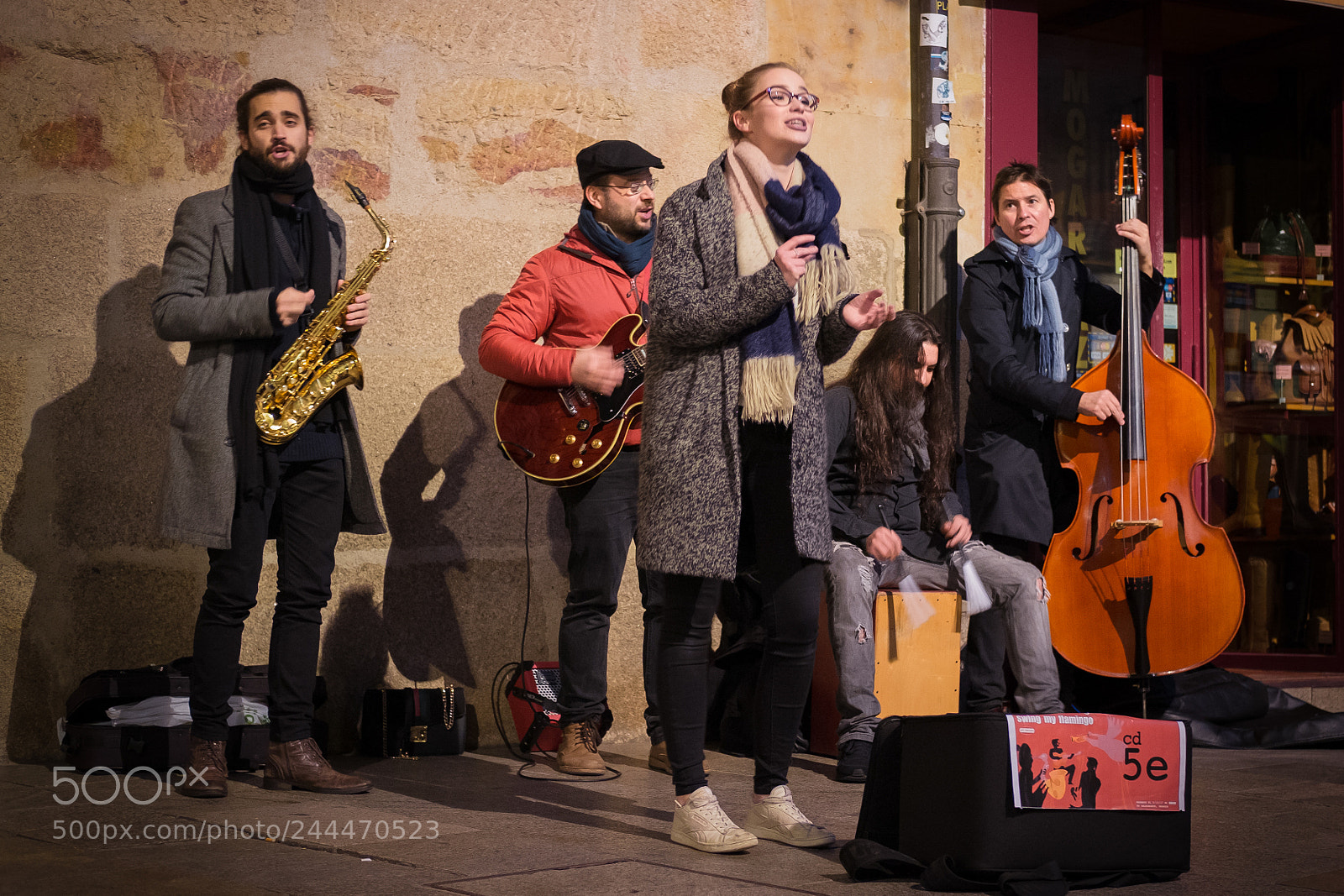 Fujifilm X-Pro1 sample photo. Street jazz photography