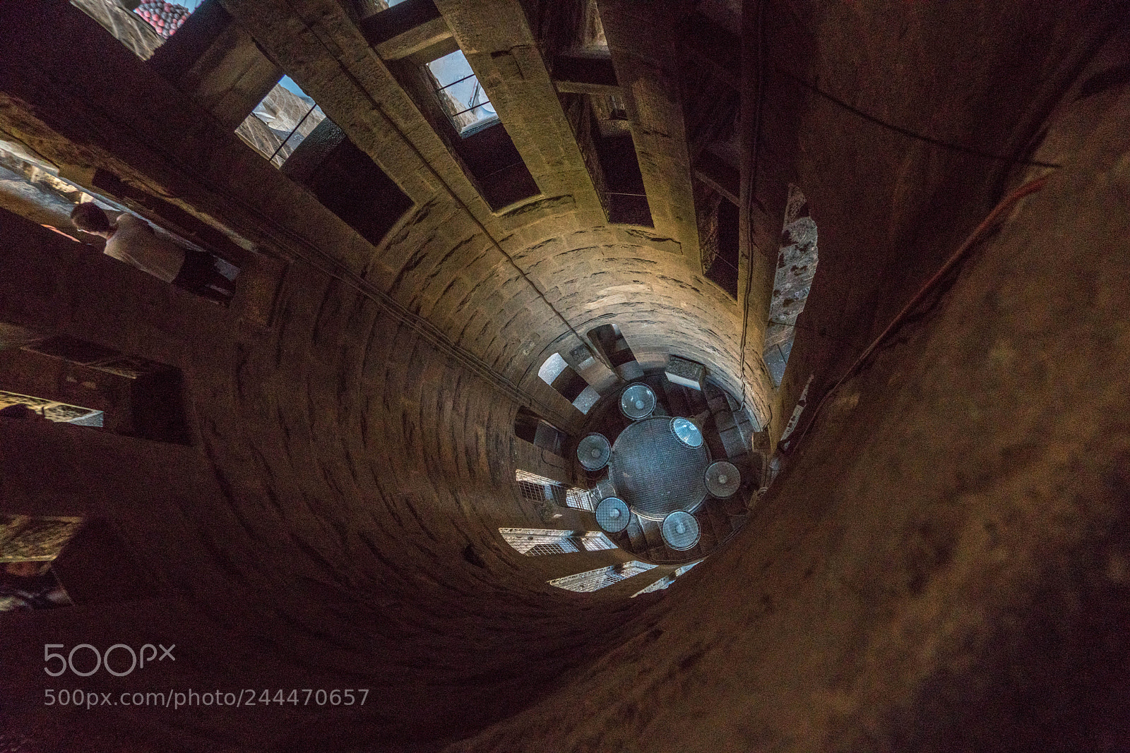 Sony a7R II sample photo. Stairway sagrada familia (of ) photography