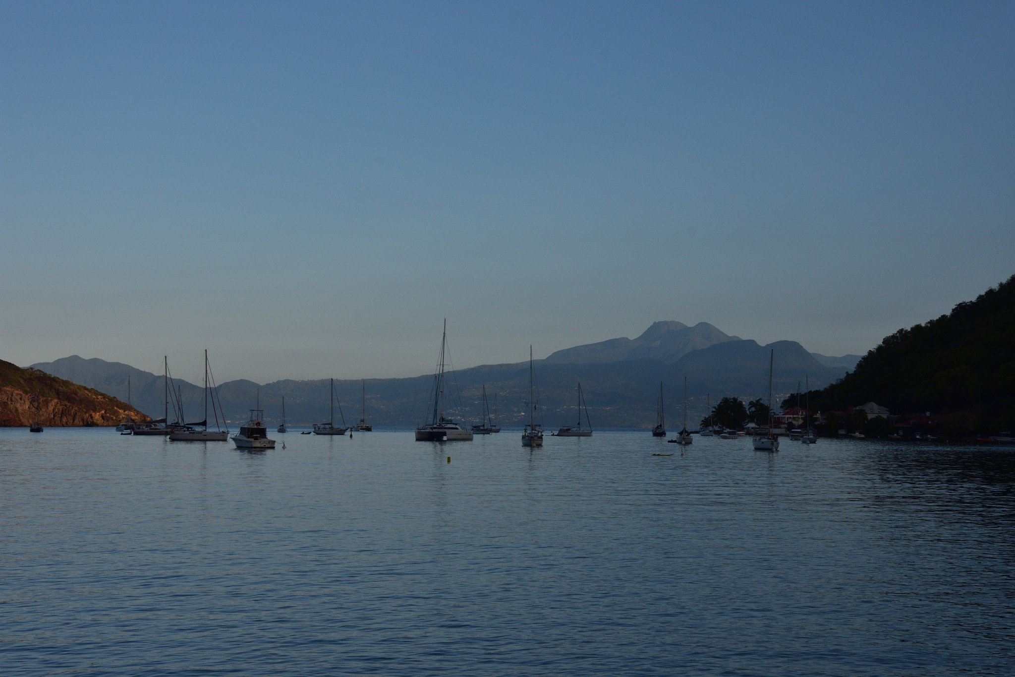 Nikon D7200 sample photo. Sunset in les saintes photography