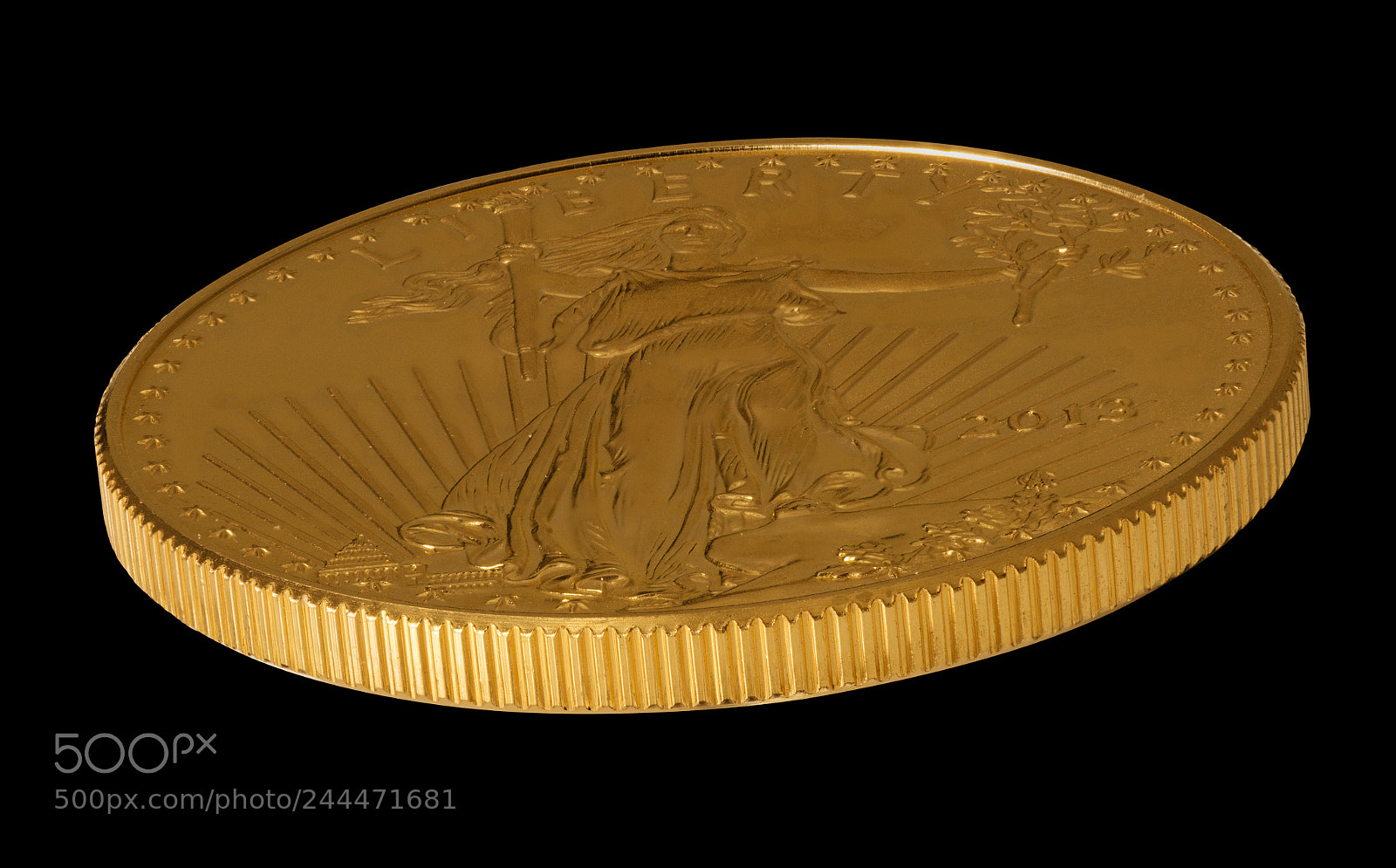 Sony a7R II sample photo. Side view of gold photography