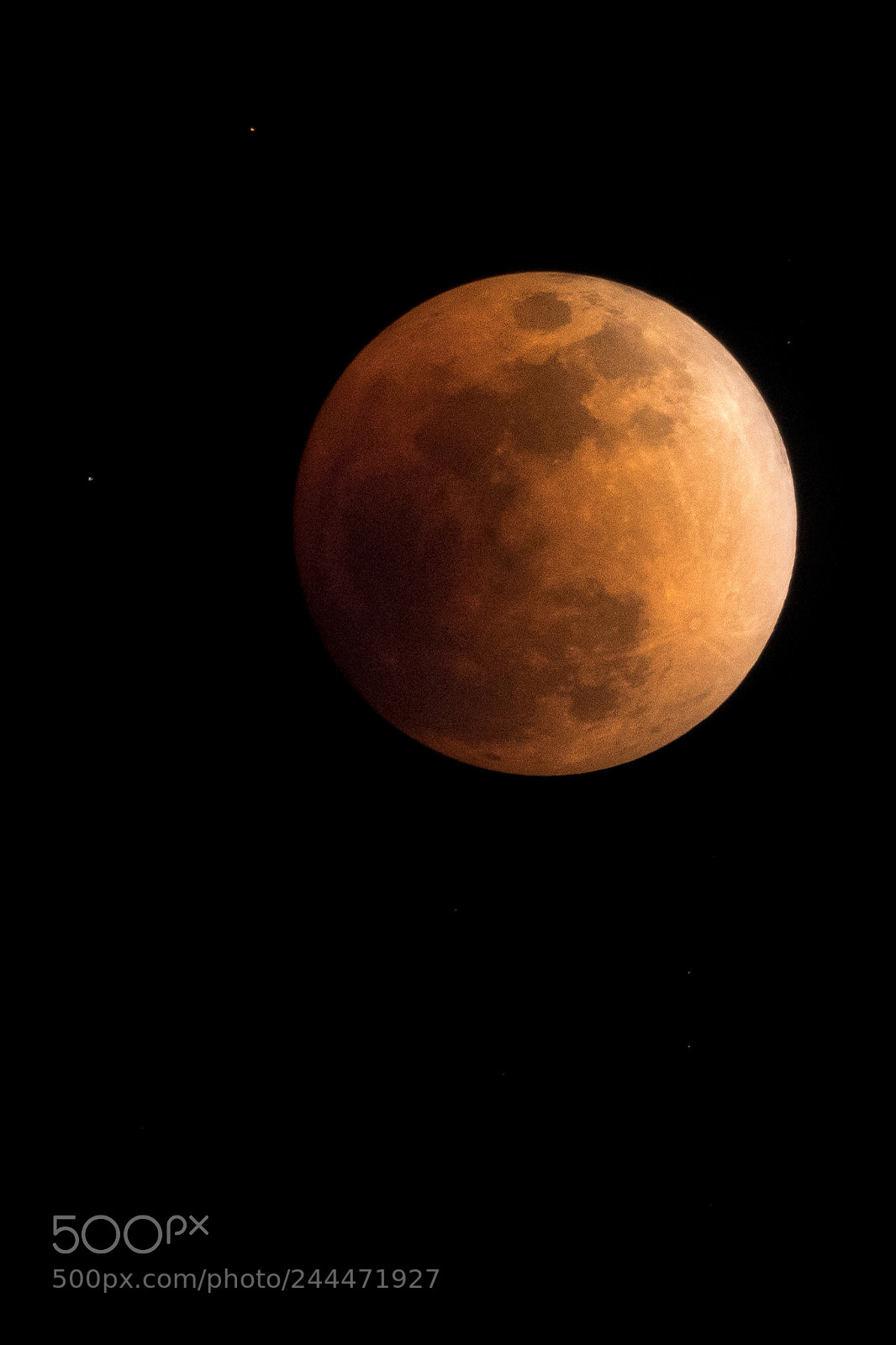 Sony a99 II sample photo. Supermoon eclipse photography