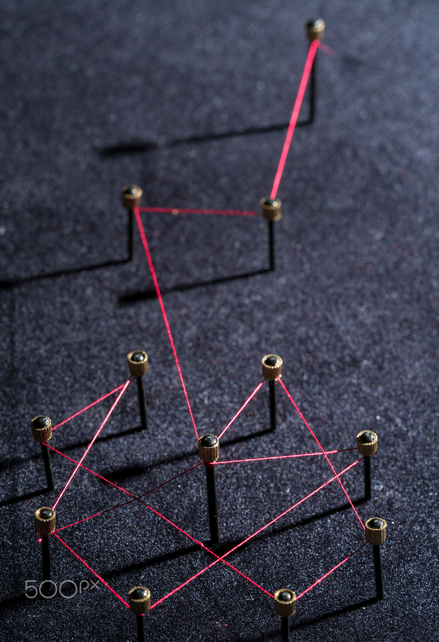 Social network or business organization concept
