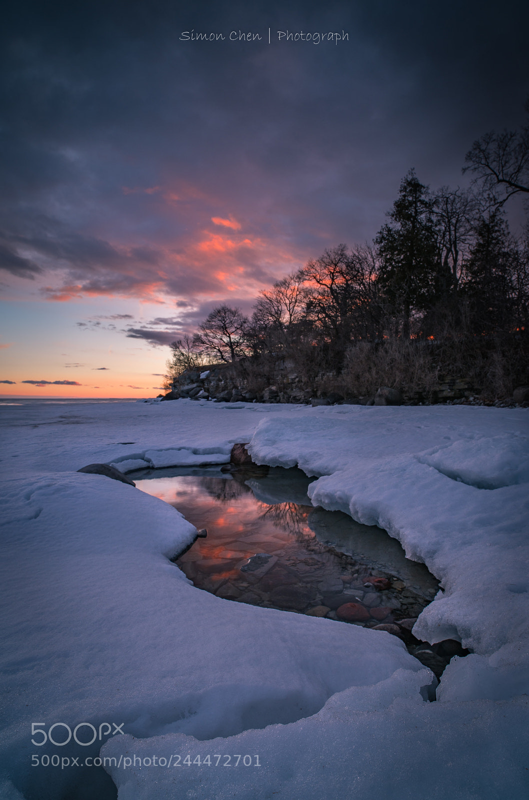 Nikon D810 sample photo. Winter ontario photography