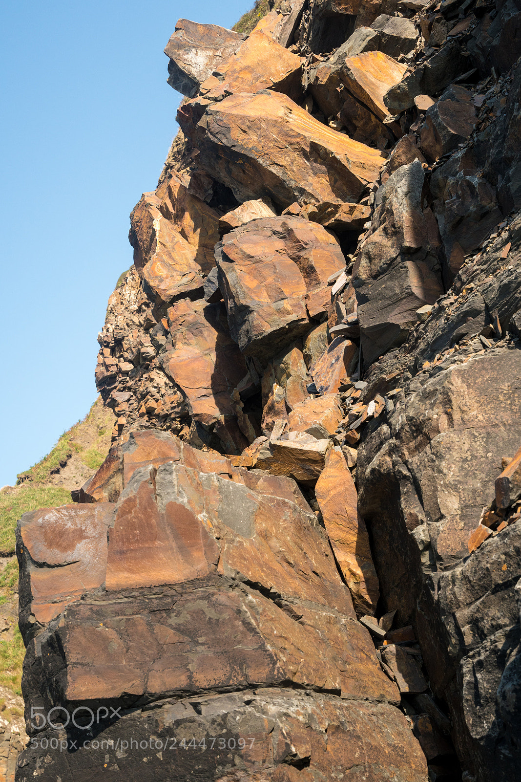 Sony a7R II sample photo. Unique structure of rocks photography