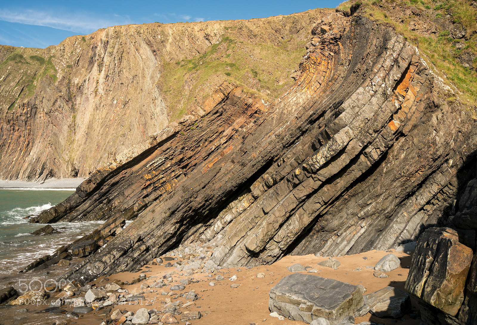 Sony a7R II sample photo. Unique structure of rocks photography