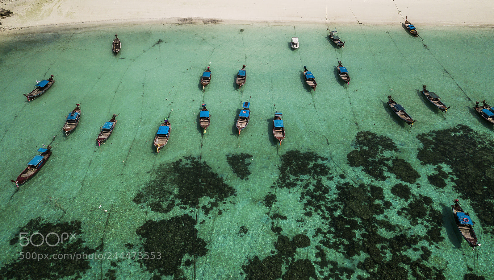DJI FC220 sample photo. Thailand shore photography