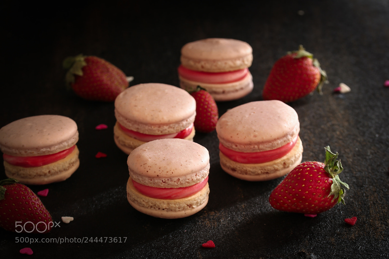 Canon EOS 60D sample photo. Homemade strawberry pink french photography