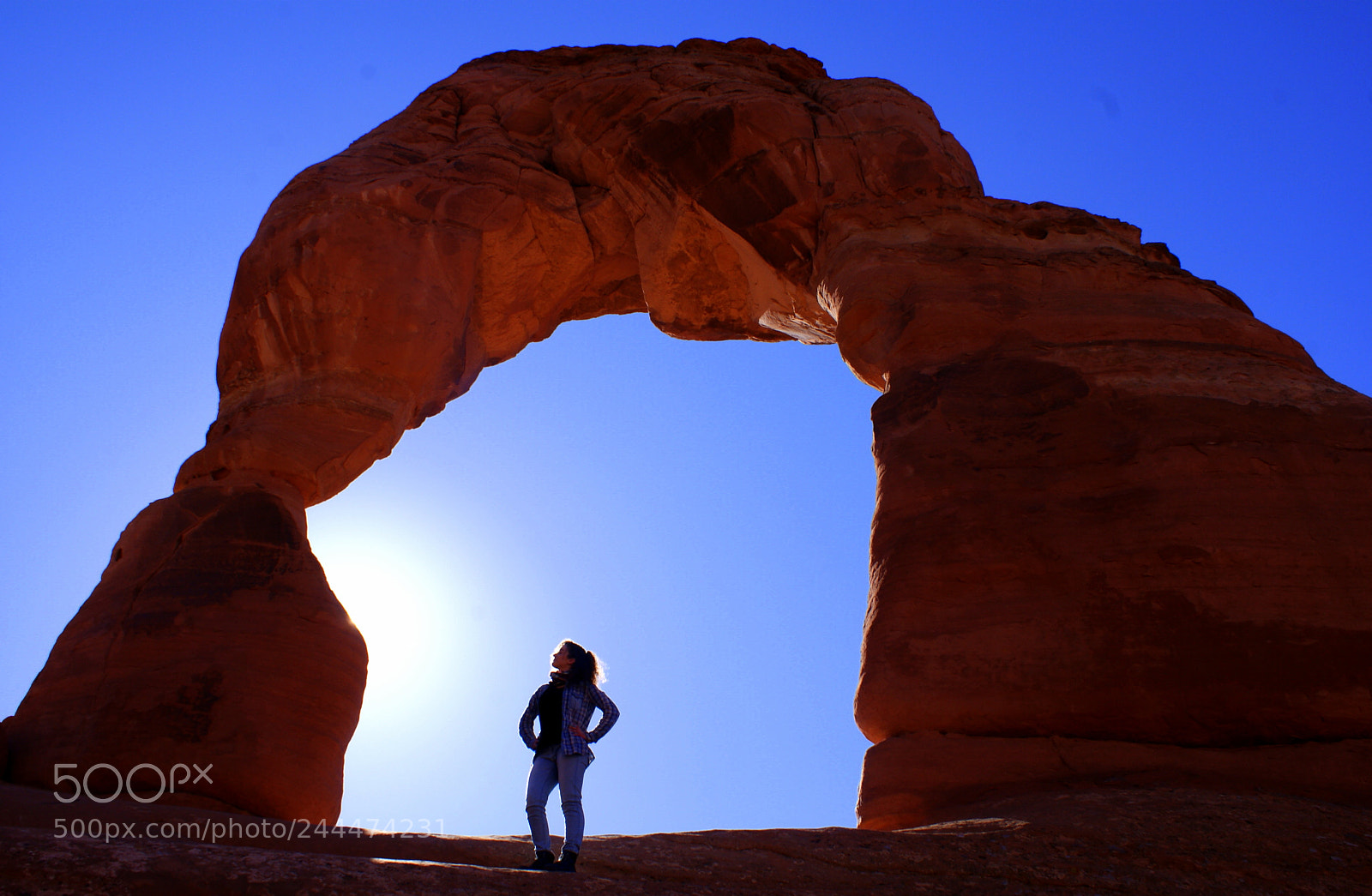 Sony DT 18-70mm F3.5-5.6 sample photo. Delicate arch photography